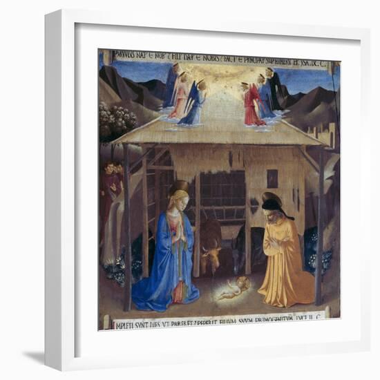 Nativity-Fra Angelico-Framed Giclee Print