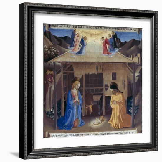 Nativity-Fra Angelico-Framed Giclee Print