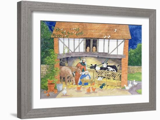 Nativity-Linda Benton-Framed Giclee Print