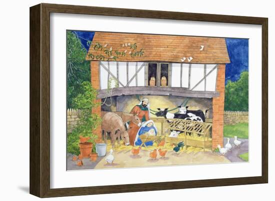 Nativity-Linda Benton-Framed Giclee Print