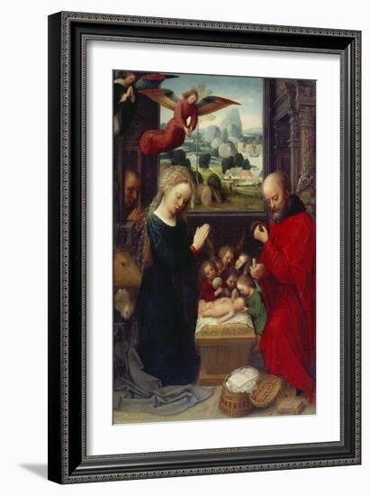 Nativity-Adriaen Isenbrant-Framed Giclee Print