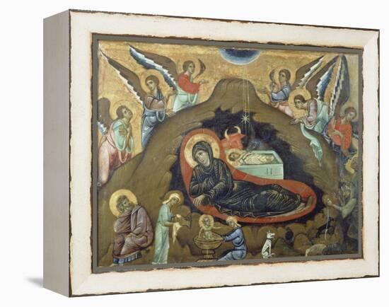 Nativity-Guido da Siena-Framed Premier Image Canvas