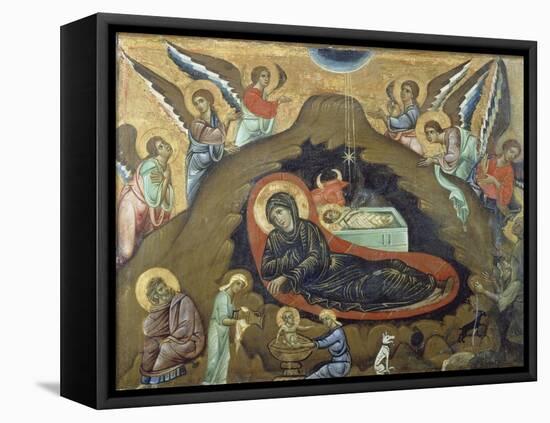 Nativity-Guido da Siena-Framed Premier Image Canvas