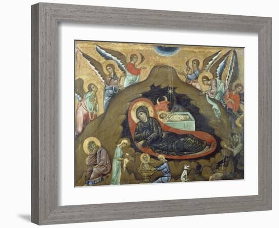 Nativity-Guido da Siena-Framed Giclee Print