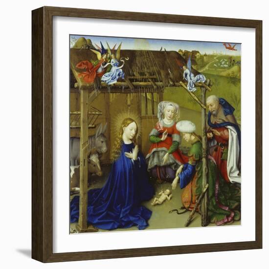 Nativity-Jacques Daret-Framed Giclee Print