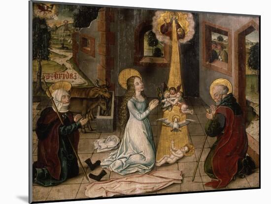 Nativity-Rudolf Stahel-Mounted Giclee Print