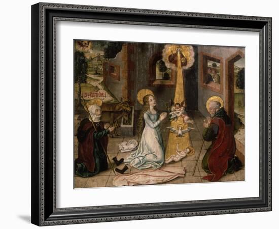 Nativity-Rudolf Stahel-Framed Giclee Print