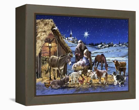Nativity-The Macneil Studio-Framed Premier Image Canvas