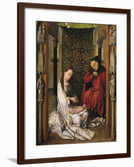 Nativity-Rogier van der Weyden-Framed Giclee Print