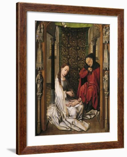 Nativity-Rogier van der Weyden-Framed Giclee Print