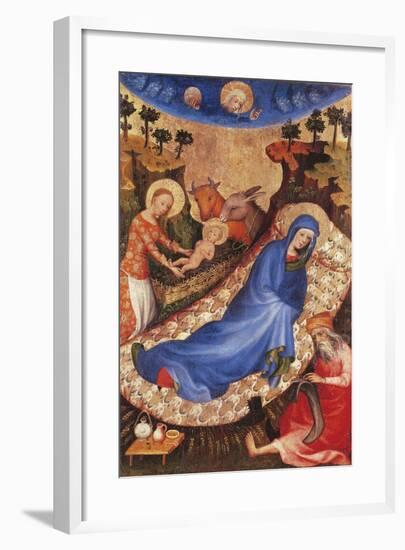 Nativity-Melchior Broederlam-Framed Giclee Print