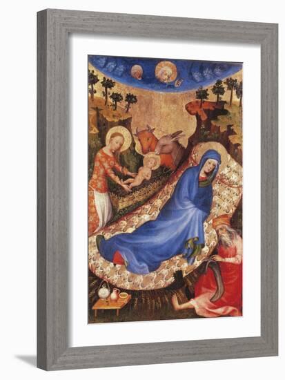 Nativity-Melchior Broederlam-Framed Giclee Print