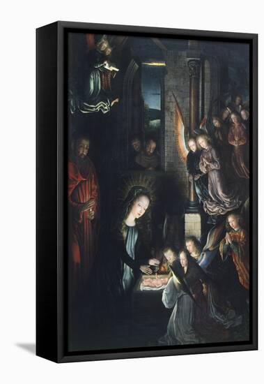 Nativity-Gerard David-Framed Premier Image Canvas