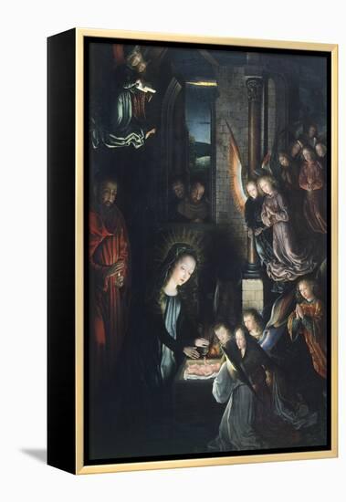 Nativity-Gerard David-Framed Premier Image Canvas