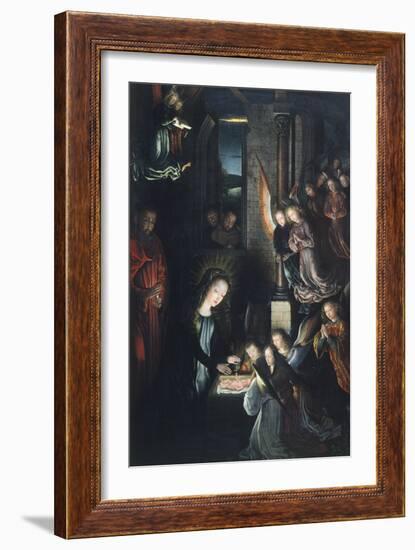 Nativity-Gerard David-Framed Giclee Print