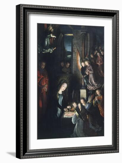 Nativity-Gerard David-Framed Giclee Print