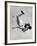 Natl. Women's Tumbling Champion, 15 Year Old, Bonnie Nebelong, in Mid Air with Legs Akimbo-Gjon Mili-Framed Photographic Print