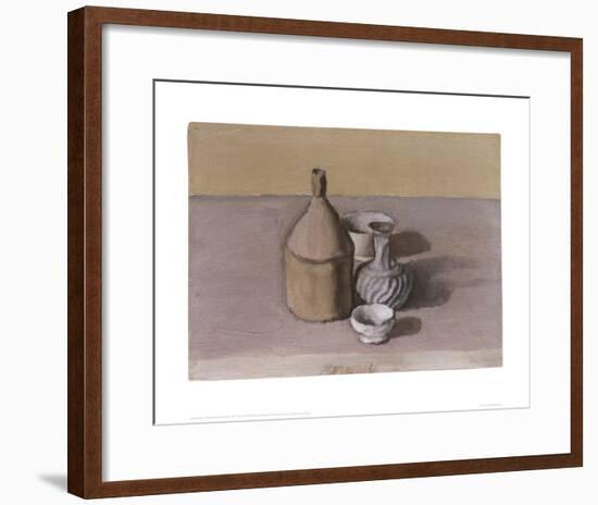 Natura Morta 1956-Giorgio Morandi-Framed Art Print