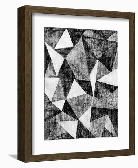 Natural Architecture 2 B&W-Edith Lentz-Framed Art Print