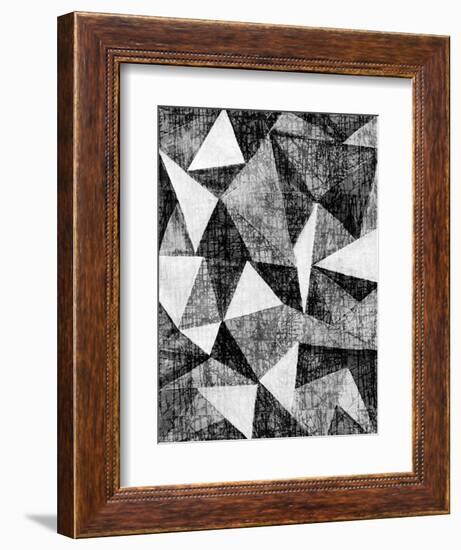 Natural Architecture 2 B&W-Edith Lentz-Framed Art Print