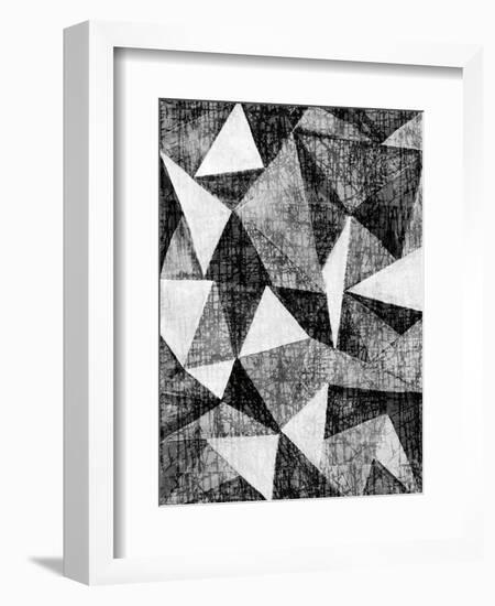 Natural Architecture 2 B&W-Edith Lentz-Framed Art Print