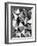 Natural Architecture 2 B&W-Edith Lentz-Framed Art Print