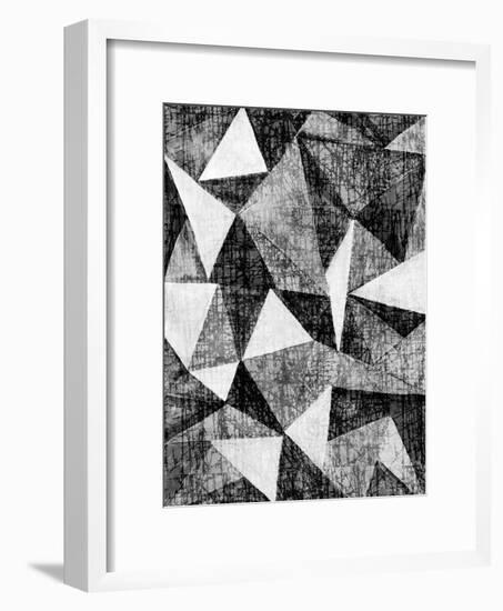Natural Architecture 2 B&W-Edith Lentz-Framed Art Print