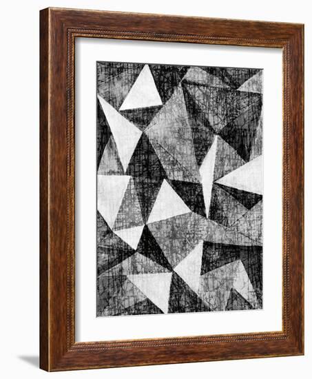 Natural Architecture 2 B&W-Edith Lentz-Framed Art Print