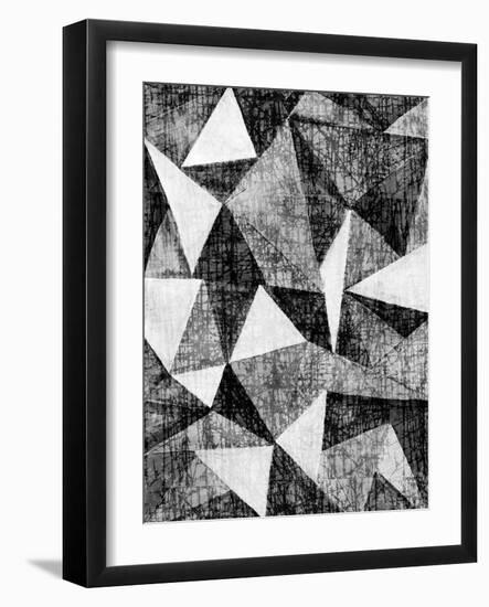 Natural Architecture 2 B&W-Edith Lentz-Framed Art Print