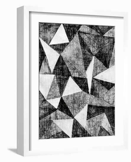 Natural Architecture 2 B&W-Edith Lentz-Framed Art Print