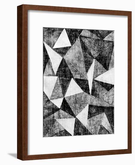 Natural Architecture 2 B&W-Edith Lentz-Framed Art Print