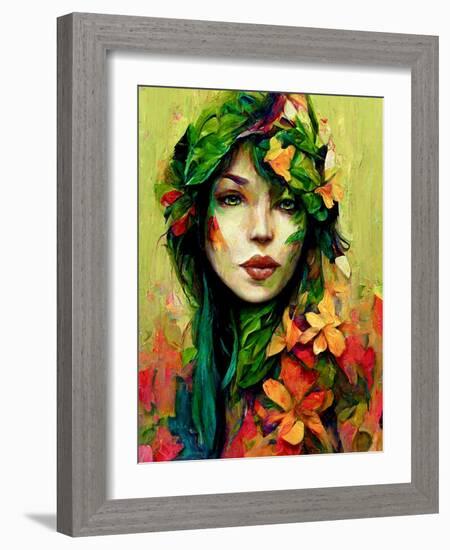 Natural Beauty, C.2022 (Digital Art)-Blake Munch-Framed Giclee Print