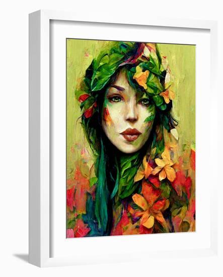 Natural Beauty, C.2022 (Digital Art)-Blake Munch-Framed Giclee Print