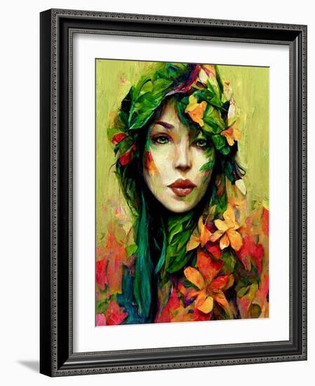 Natural Beauty, C.2022 (Digital Art)-Blake Munch-Framed Giclee Print