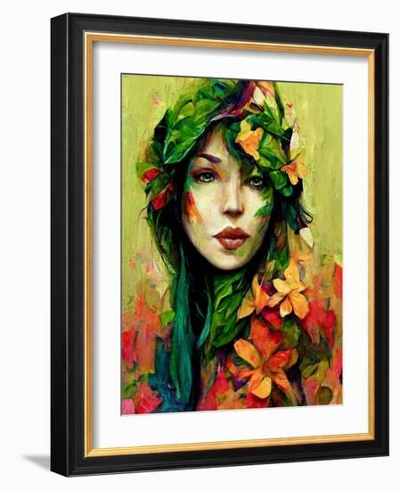 Natural Beauty, C.2022 (Digital Art)-Blake Munch-Framed Giclee Print