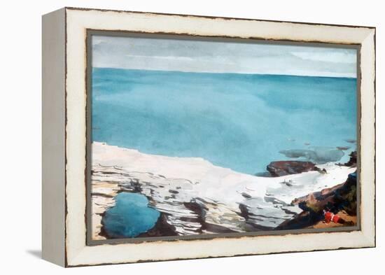 Natural Bridge, Bermuda, c.1901-Winslow Homer-Framed Premier Image Canvas