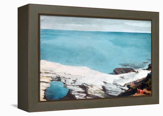 Natural Bridge, Bermuda, c.1901-Winslow Homer-Framed Premier Image Canvas
