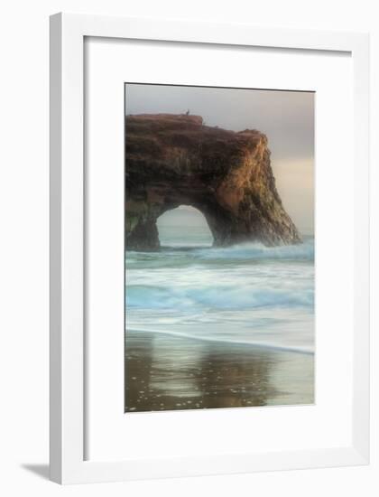 Natural Bridge Portrait, Santa Cruz-Vincent James-Framed Photographic Print