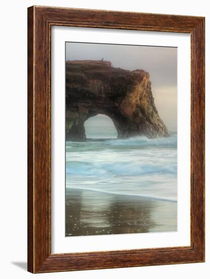 Natural Bridge Portrait, Santa Cruz-Vincent James-Framed Photographic Print