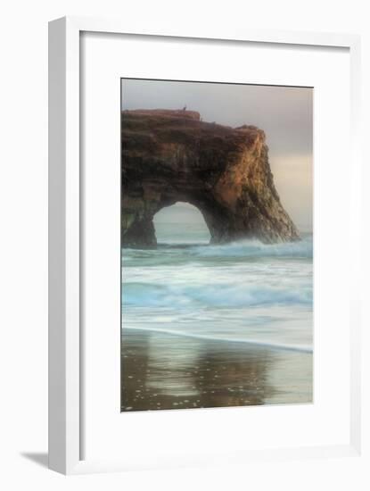 Natural Bridge Portrait, Santa Cruz-Vincent James-Framed Photographic Print