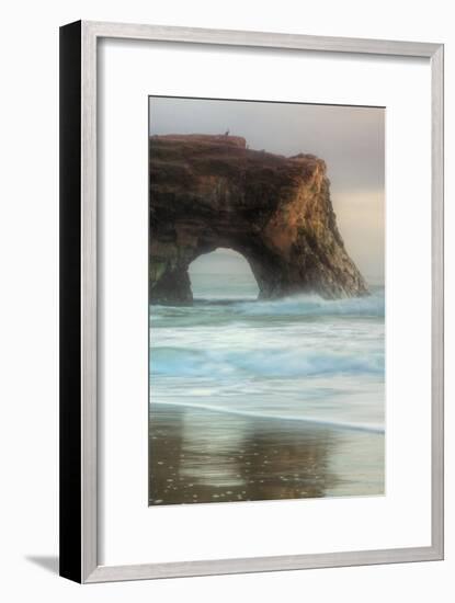 Natural Bridge Portrait, Santa Cruz-Vincent James-Framed Photographic Print