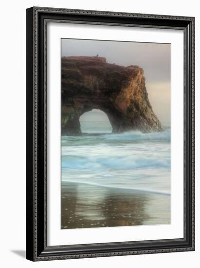 Natural Bridge Portrait, Santa Cruz-Vincent James-Framed Photographic Print