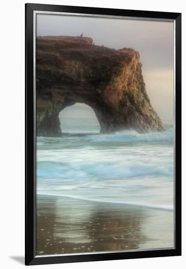 Natural Bridge Portrait, Santa Cruz-Vincent James-Framed Photographic Print