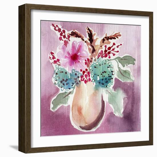 Natural Garden Bouquet-Esther Bley-Framed Art Print