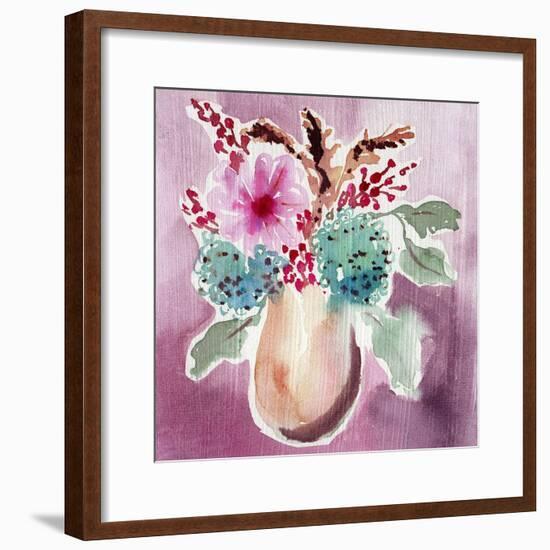 Natural Garden Bouquet-Esther Bley-Framed Art Print