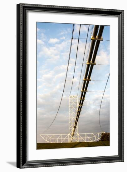 Natural Gas Pipeline, Melville, Atchafalaya Basin, Louisiana, USA-Alison Jones-Framed Photographic Print