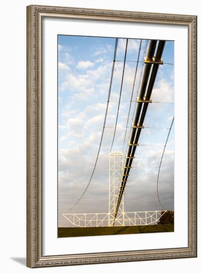 Natural Gas Pipeline, Melville, Atchafalaya Basin, Louisiana, USA-Alison Jones-Framed Photographic Print