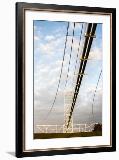 Natural Gas Pipeline, Melville, Atchafalaya Basin, Louisiana, USA-Alison Jones-Framed Photographic Print