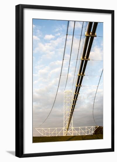 Natural Gas Pipeline, Melville, Atchafalaya Basin, Louisiana, USA-Alison Jones-Framed Photographic Print