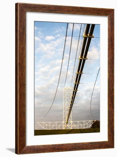 Natural Gas Pipeline, Melville, Atchafalaya Basin, Louisiana, USA-Alison Jones-Framed Photographic Print